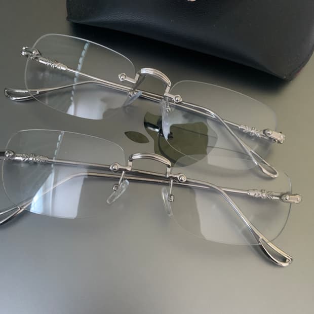 빈티지 무테 안경