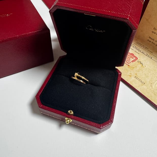 [49] 까르띠에 저스트앵끌루 반지 sm
