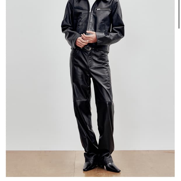 앤드로스 cowhide 소가죽 자켓 L사이즈 팝니다