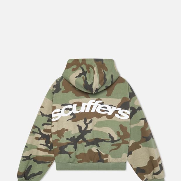 scuffers 카모 후디 