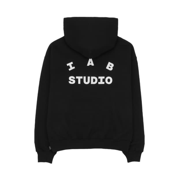 아이앱 스튜디오 후드 블랙 IAB Studio Hoodie Black M