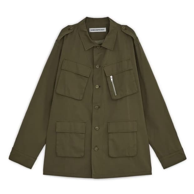 썬번프로젝트 사파리 필드자켓 카키 S