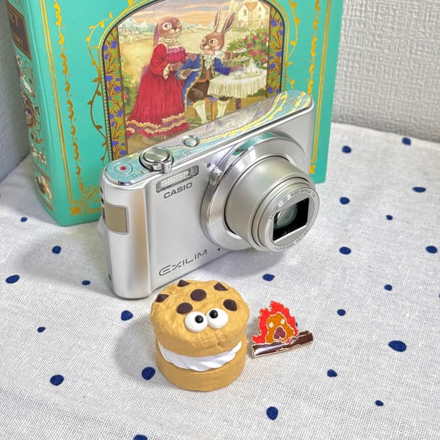 카시오 엑슬림 EX-ZS180 실버 빈티지디카