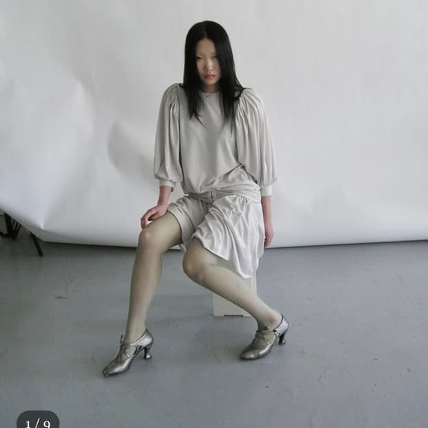 Eonts Art Nouveau Dress - sage green