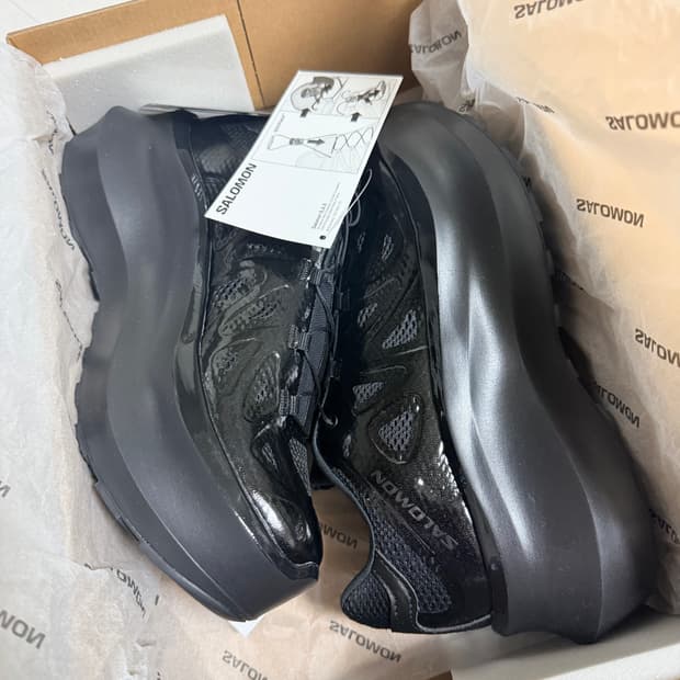 26SS 꼼데가르송 살로몬 XT 위스퍼 플랫폼 235