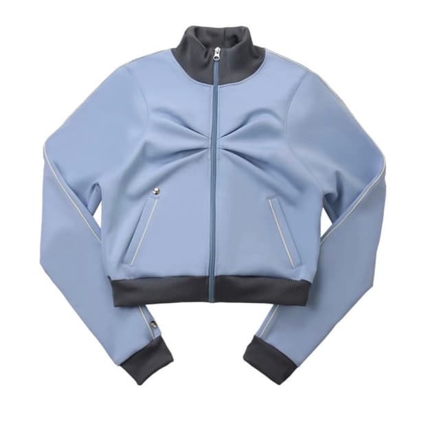 울리카 상투스 charity jacket skyblue 