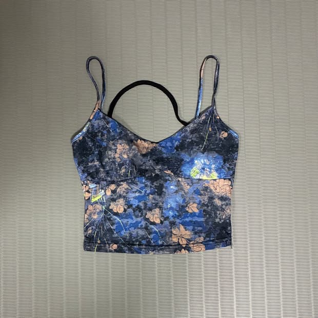 Oriental halter neck top