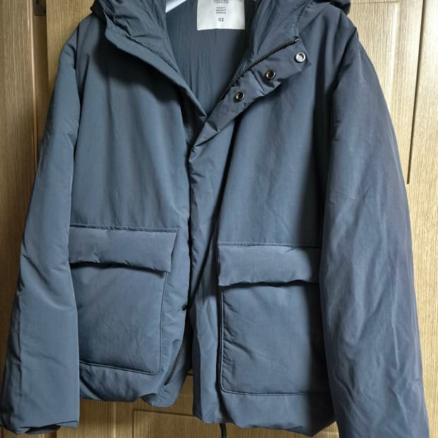 어나더오피스 2nd 구스 패딩 2사이즈 스틸그레이