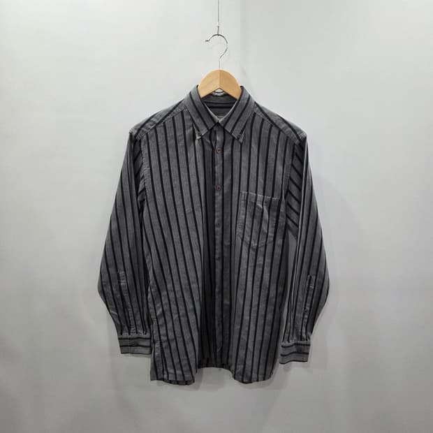 지방시 버튼다운 스트라이프 셔츠 39