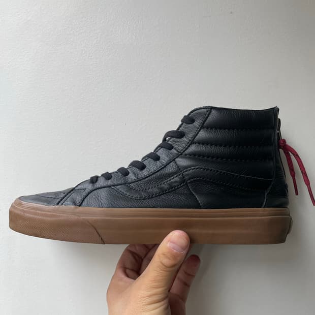 Vans 반스 가죽 스케이트 하이 270