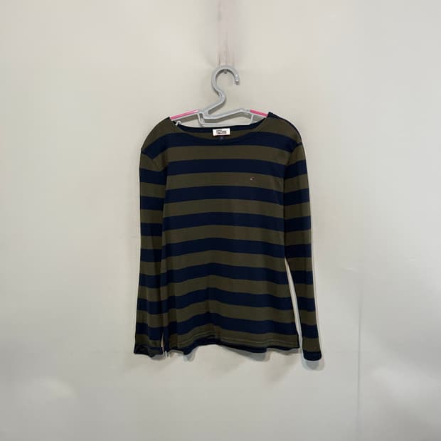 타미힐피거 타미진스 긴팔 티셔츠 L 여성