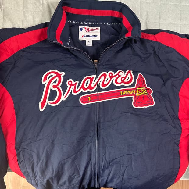 애틀랜타 브레이브스 마제스틱 자켓