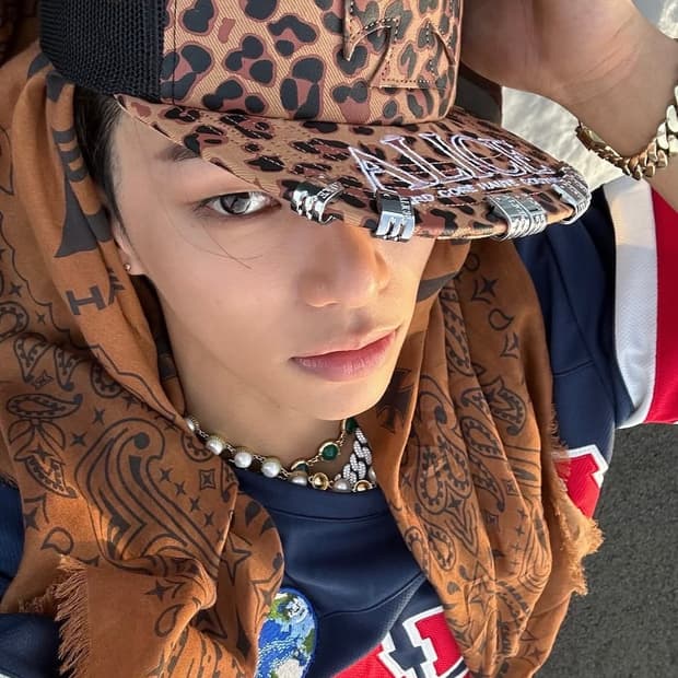 Alice hollywood leopard cap