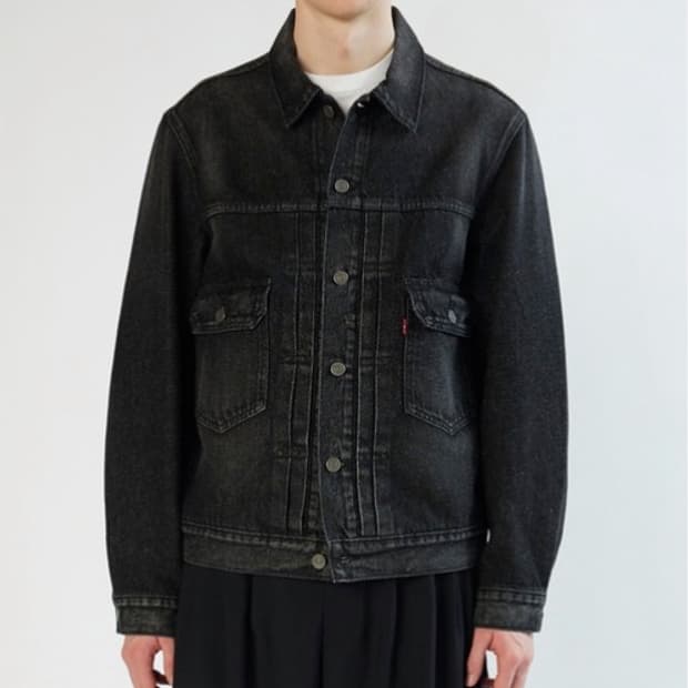 S)리바이스 비오탑 별주 type2 트러커 자켓 