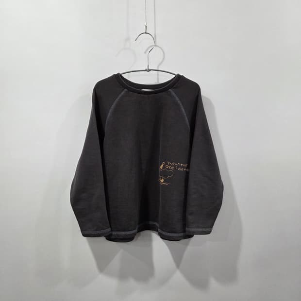 리미떼두두 프린팅 기모 롱슬리브 L/6/7