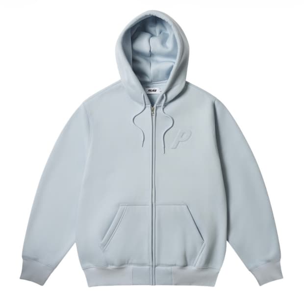 팔라스 써멀 엠보스 P3 집 후드 페인트 블루 XL