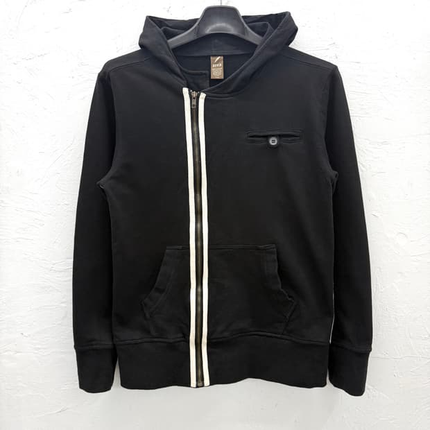devin 더블 클로징 후드 집업 자켓