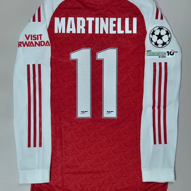 25-26 아스날 홈 11번 마르티넬리 긴팔 유니폼 L사이즈