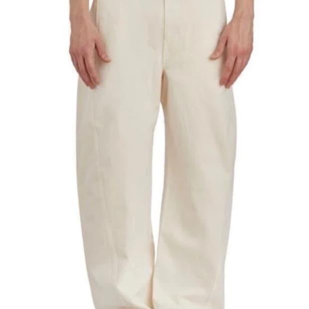 르메르 와이드 커브 바지 L