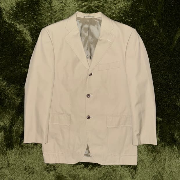 JPRESS 제이프레스 Made in Japan 샵 오더 코튼 블레이저