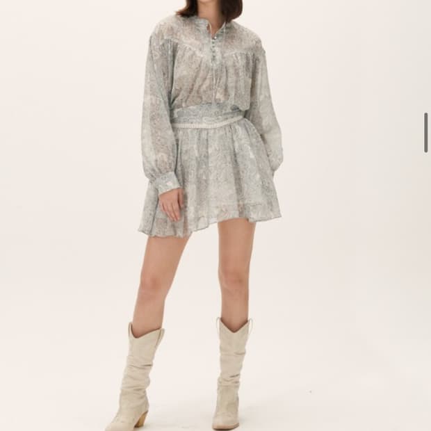 아수라 엘르 투피스 페이즐리 (토모토모 착용)