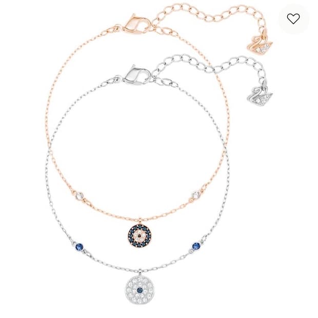 스와로브스키 Crystal Wishes Evil Eye Br