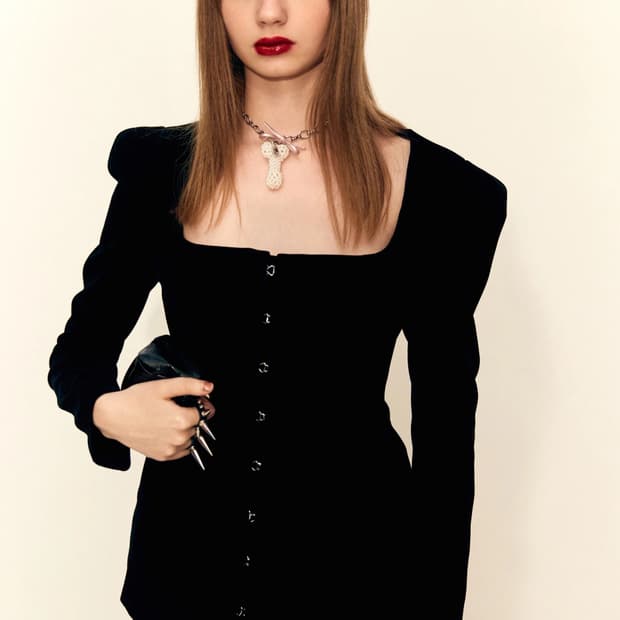 Nodress Rose Suede Baroque Jacket 노드레스 | 후루츠패밀리