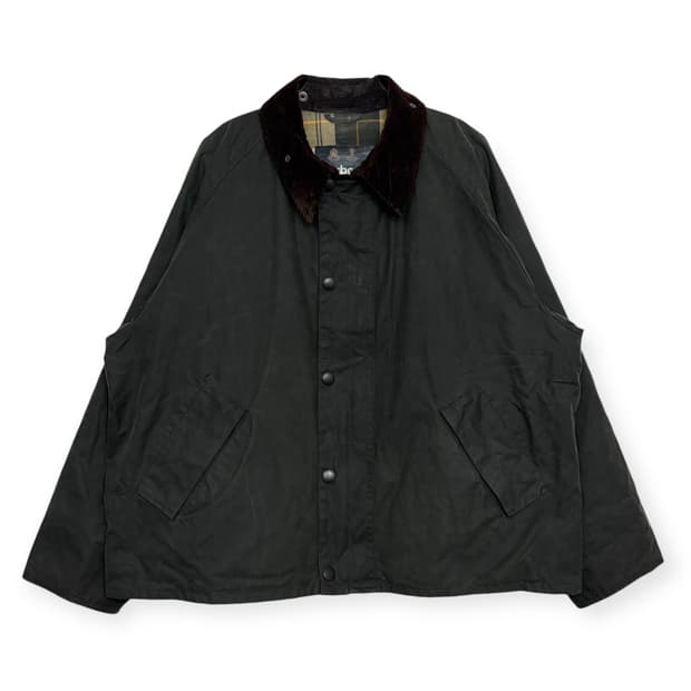 바버 트랜스포트 왁스 자켓