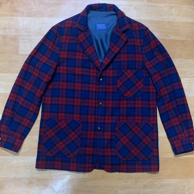 PENDLETON 49ER 펜들턴 싱글재킷(울/US-메이드)L 사이즈