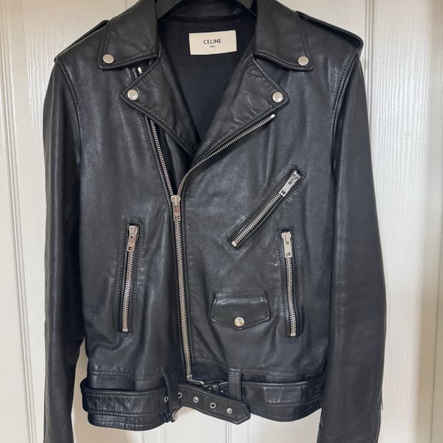 셀린느/19시즌 클래식 바이커 자켓 /52