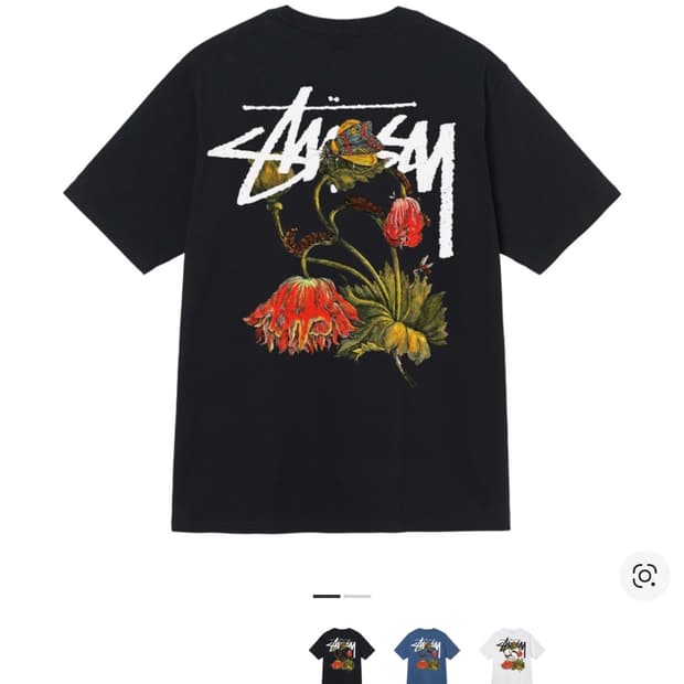 스투시 위더드 티셔츠 L