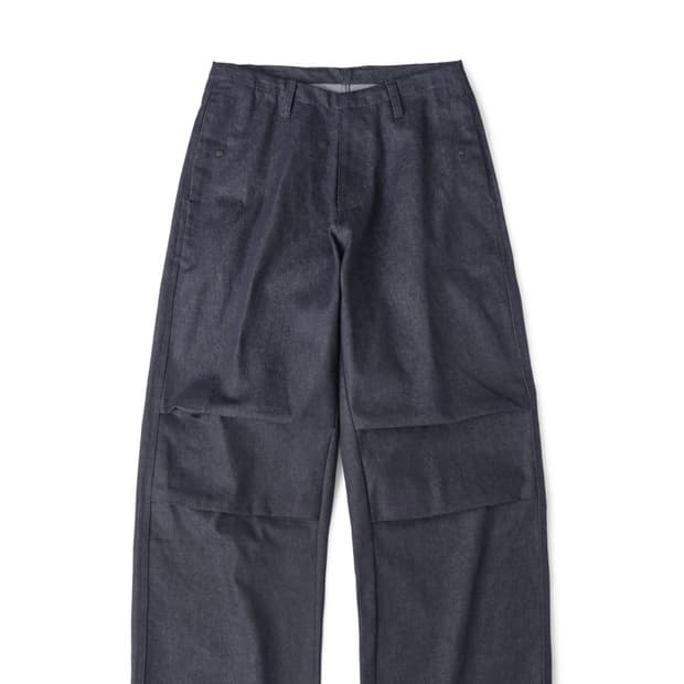 해칭룸 snow jeans washed indigo