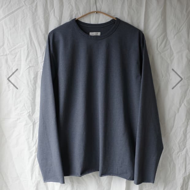 씨솔트 롱슬리브 Loop hem long sleeve (melange n