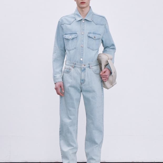 렉토 24SS VINTAGE WASHING 레귤러 데님 (S)