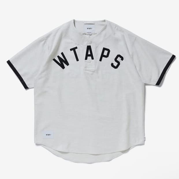 더블탭스 WTAPS 22ss 베이스볼 리그 야구 져지 반팔 셔츠 4