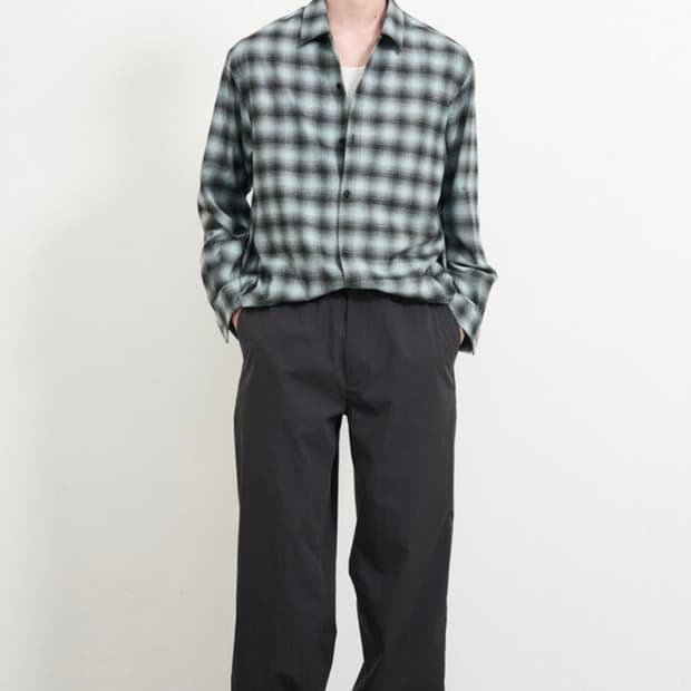 타임옴므 옴브레 셔츠 100