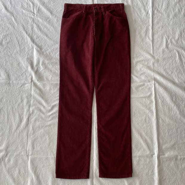80s 빈티지 리바이스 519 코듀로이 팬츠