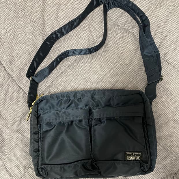 포터 탱커 숄더백 M (porter) 네이비 구버전