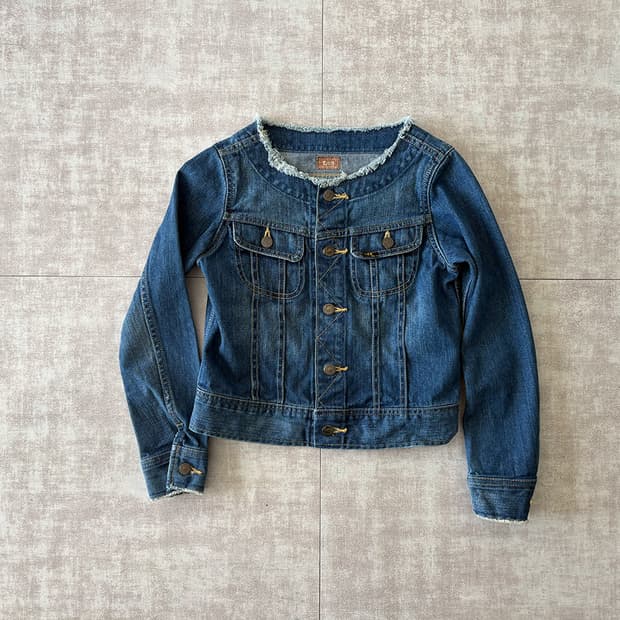 LEE) fringe denim jacket