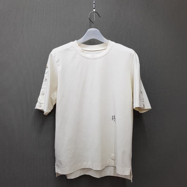 한섬 시스템 2021 버튼 슬리브 티셔츠 F사이즈