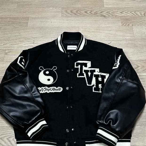 더바이닐하우스 바시티 자겟 블랙 M