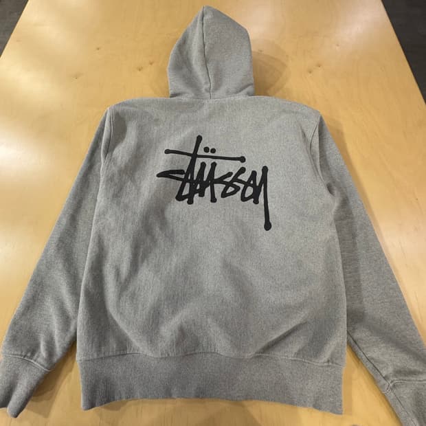 스투시 기본 로고 후드티