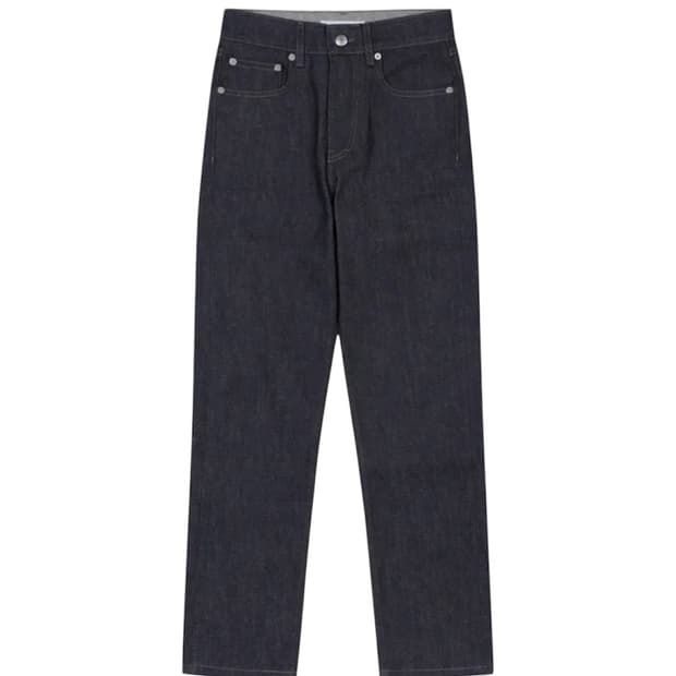 메종 키츠네 / 크롭 스트레이트 데님 팬츠 / 27