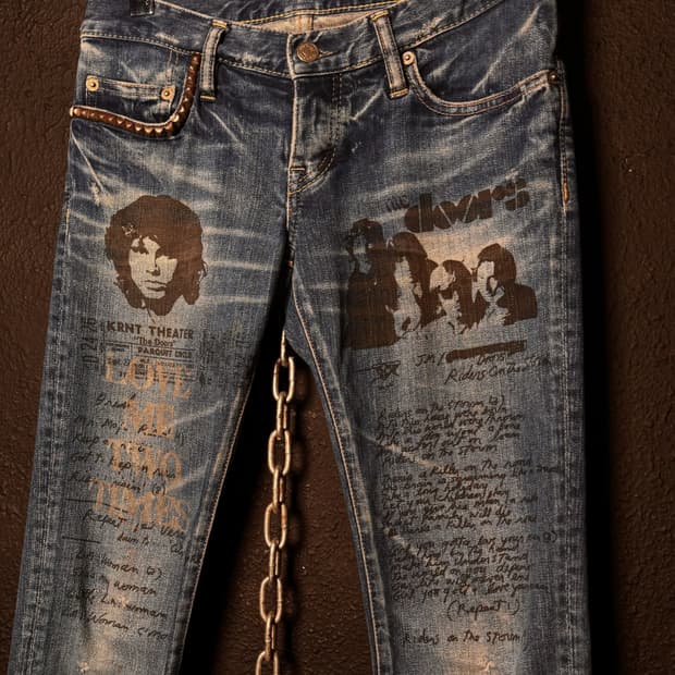 HYSTERIC GLAMOUR x DOORS 스키니진