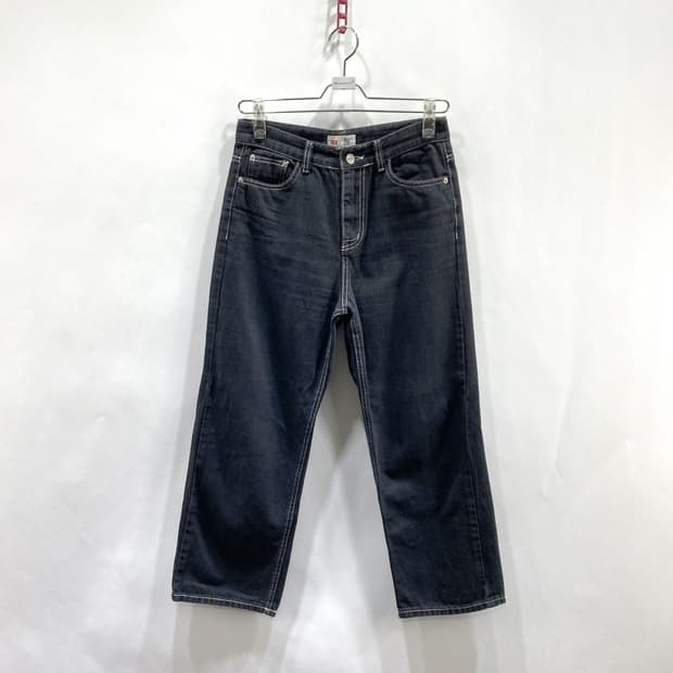 LVC x 블랙원데이 여성블랙데님팬츠 28