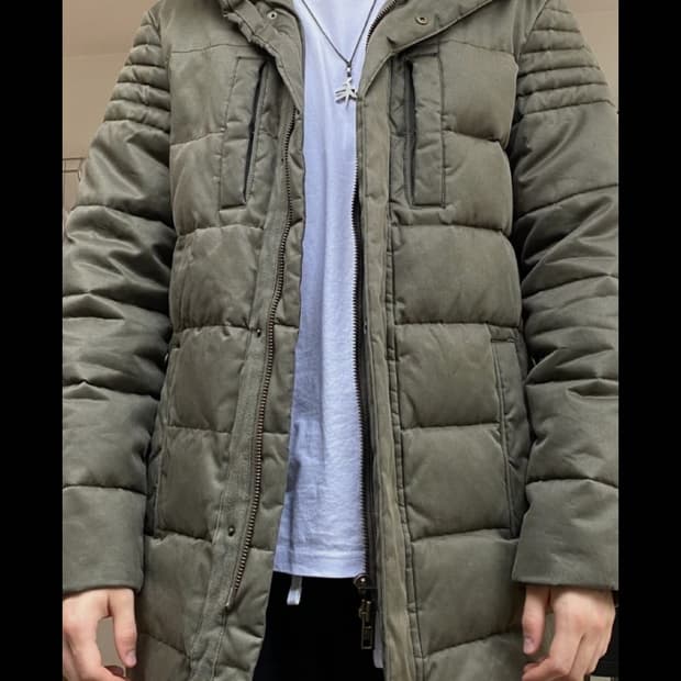 쟈딕앤볼테르 밀리터리 다운 자켓_M