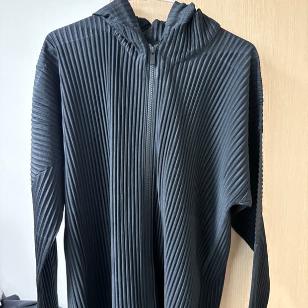 [2]옴므플리세 이세이미야케 후드집업 블랙 