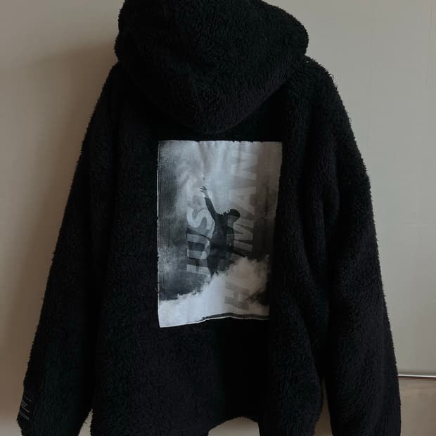 MASSNOUN  더블 소프트 울 GASMASK 패딩 점퍼