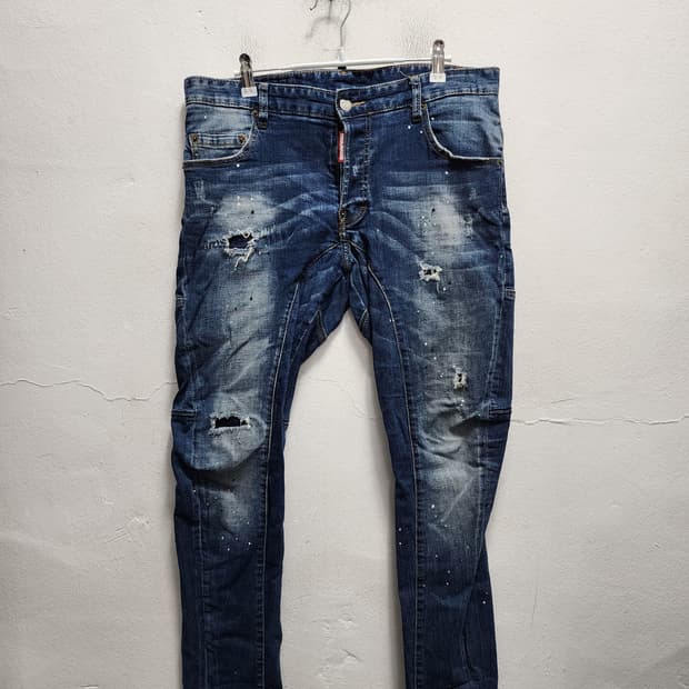 디스퀘어드2 데미지 워싱 청바지