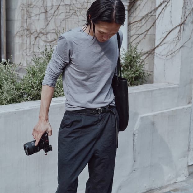 모노프리베 Textured Roll Long Sleeve CoolGrey